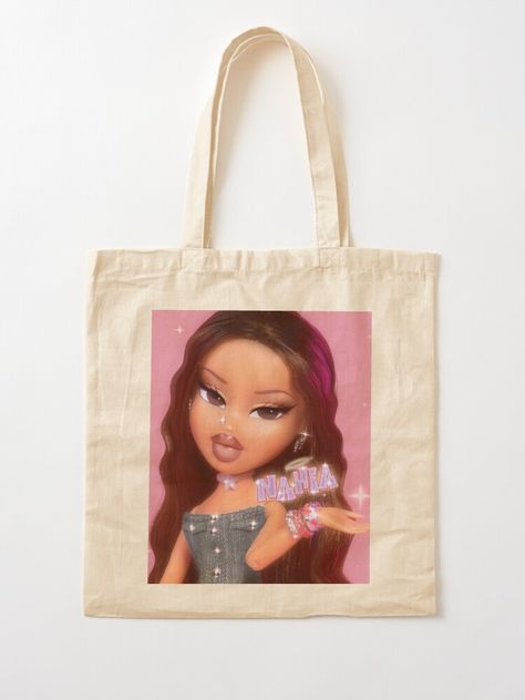 "Bratz Nahia " Tote Bag for Sale by Mar Cantos | Redbubble Creative Tote Bag, Bratz Doll, Betty Boop, Top Artists, Bag Sale, Sell Your Art, Tote Bag, Dolls, For Sale