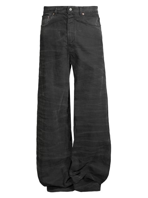 Baggy Jeans Png Men, Vintage Jeans Men, Jeans Png, Pants Png, Margiela Jeans, Baggy Pants Men, Prada Pants, Black Baggy Jeans, Fits Inspiration