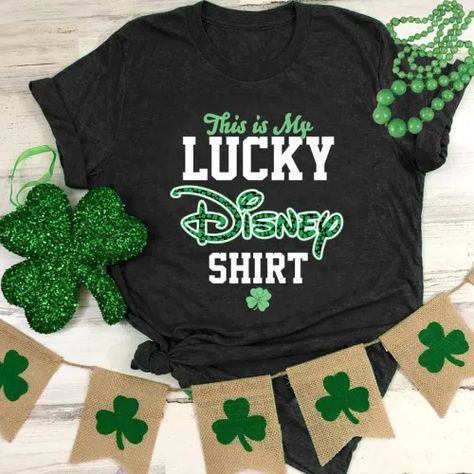 Disney St Patricks Day Shirts, Disney Cricut, Disney College, Disney College Program, Disney Cast Member, St Patricks Day Svg, New Disney Princesses, Disney Cast, Disney Fashion