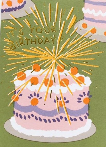 Aesthetic Cake Illustration, Birthday Card Cake Drawing, Cake Illust, Retro Cake Illustration, Birthday Cake Illustration Art, Bd Card, Cake Illustration, Happy Birthday Wishes Cards, Birthday Wishes Cards