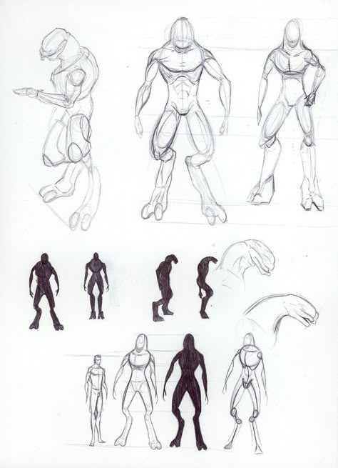 Alien Body Reference, Alien Body Drawing, Character Rotation Sheet, Alien Drawing Reference, Alien Pose Reference, Halo Aliens, Halo Sketch, Elite Drawing, Halo Reference