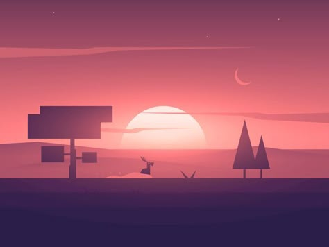 Flat Background, Bg Design, Arte 8 Bits, 2d Game Art, Flat Design Illustration, Game Inspiration, Digital Art Illustration, Animation Background, Landscape Illustration