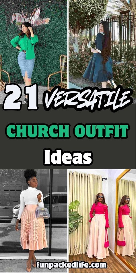 Looking for stylish and versatile church outfit ideas? Whether it's a Sunday service or a special event, these 19 chic and comfortable looks will elevate your wardrobe. From casual to formal, find the perfect outfit that fits your personal style. ✨👗✨ Ready to upgrade your church wardrobe? Check out our full list for more inspiration! Christian Outfits For Women Modesty, Winter Sunday Outfit Church, Midsize Church Outfits, Shein Church Outfits, What To Wear To Church In Winter, Winter Sunday Outfit, Sundays Best Outfits Church, Sunday Morning Outfit Church, Sunday Best Outfit Church