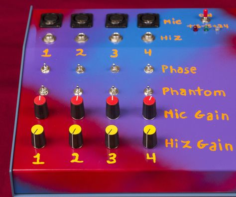 Build the Four-Channel SSM2019 Phantom Powered Mic Preamp Phantom Power, Audio Interface, I Knew It, Guitar Effects Pedals, Voltage Regulator, Guitar Effects, Audio Mixer, The Four, Projects To Try