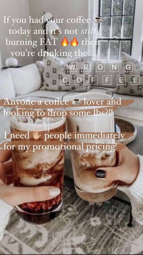 Itworks Coffee, It Works Coffee, It Works Marketing, Interactive Post, It Works Distributor, It Works Products, Keto Coffee, Happy Coffee, Coffee Ideas