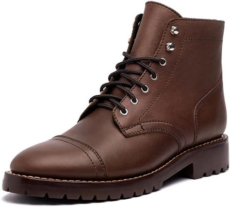 I love Thursday Boots - by far best value I've found. Built for the men who wear their boots hard. This handcrafted and hand-stitched ankle boot's timeless and versatile style is made to complement your look from business casual to everyday wear Thursday Boot Company, Mens Lace Up Boots, Thursday Boots, Cheap Boots, Boot Companies, Genuine Leather Boots, Cheap Shoes, Cool Boots, The Men