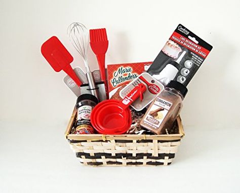 Joice Bakers Baking Kitchen gift Basket Bake ware Set Baking Gift Basket, Kitchen Gift Baskets, Cooking Lover, Baking Gift, Gift Baskets For Women, Baking Kitchen, Gifts For A Baker, Types Of Gifts, Baking Gifts