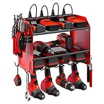 Drill Storage, Power Tool Organizer, Tool Box Storage, Modular Walls, Garage Storage Organization, Battery Holder, Ceiling Fan In Kitchen, Garage Organization, Power Tool