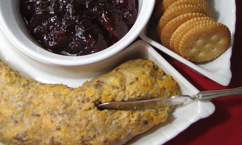 Rosalynn Carter's Cheese Ring Cheese Ring With Strawberry Preserves, Rosalynn Carter, Cheese Ring, Celebrity Recipes, Strawberry Preserves, Finger Food Appetizers, Balls Recipe, Jam Recipes, Cheese Ball