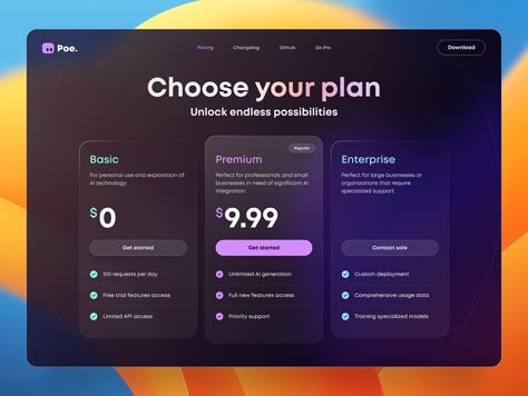 Web Design User Interface, Pricing Table, Ui Components, Portfolio Design Layout, Webpage Design, App Design Inspiration, Ui Design Inspiration, Web Layout Design, Minimal Web Design