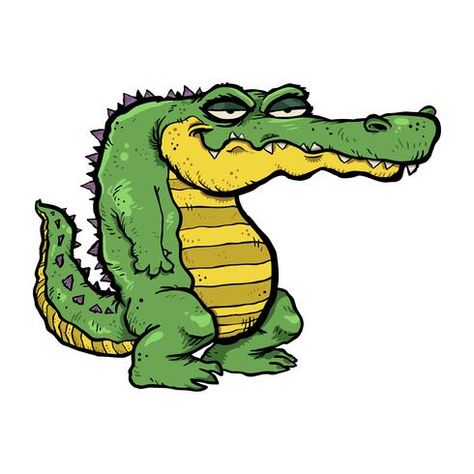 Alligator Cartoon, Alligator Image, Cartoon Alligator, Crocodile Illustration, Crocodile Cartoon, Alligators Art, Panda Images, Clip Art Library, Engraving Illustration