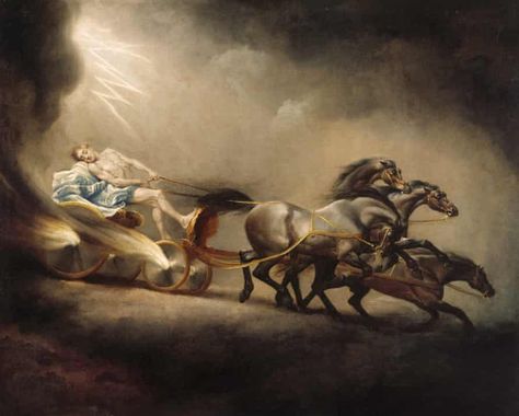 Fall Of Phaeton, George Stubbs, Greece Mythology, Walker Art, World Vision, Art Uk, Art Licensing, Painting Reproductions, Horse Art