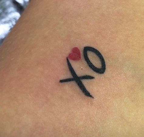 The Weeknd Inspired Bracelets, Xo Tattoo On Neck, X’o Tattoo The Weeknd, The Weeknd Tattoo Ideas Trilogy, Red Xo Tattoo, Trilogy Tattoo The Weeknd, Stargirl Tattoo The Weeknd, Weeknd Inspired Tattoos, Xotwod Tattoo