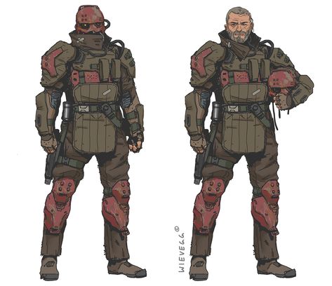 Karakk, Thomas Wievegg on ArtStation at https://www.artstation.com/artwork/zAO4m2 Soldier Reference, Space Armor, Sci Fi Character Art, Rogue Nation, Sci Fi Character Design, Fantasy Flight Games, Sci-fi Armor, Star Wars Rpg, Space Pirate