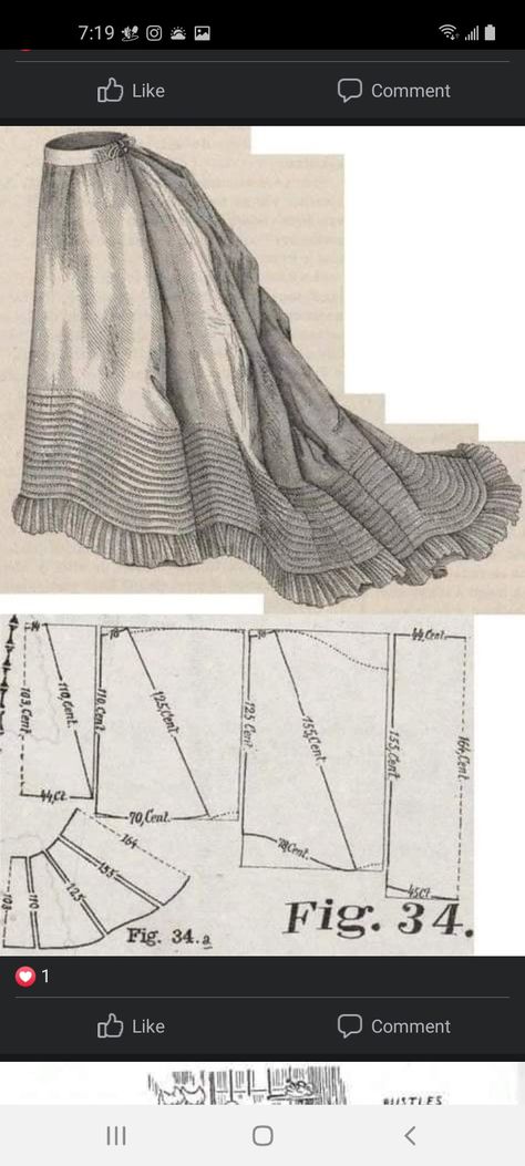 Dress Pattern Formal, Historical Patterns, 1870s Fashion, Patron Vintage, Historical Sewing, Formal Ideas, Victorian Pattern, Detachable Train, Victorian Costume