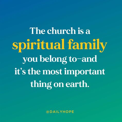 Come To Church Quotes, Church Family Quotes, Church Quotes Attending, Family Together Quotes, Christian Women Quotes, Spiritual Family, Strong Motivational Quotes, Church Family, Spiritual Warfare Prayers