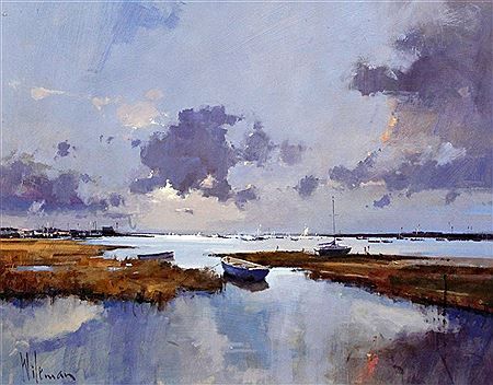 Peter Wileman - Artist, Fine Art Prices, Auction Records for Peter Wileman Peter Wileman, Contemporary Landscape Painting, Impressionist Landscape, Landscape Art Painting, Abstract Expressionism Painting, 수채화 그림, Water Art, Landscape Artwork, Abstract Art Landscape