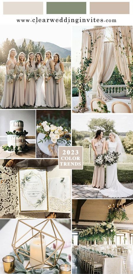 Neutral Wedding Champagne, Wedding Green Champagne, Toffee And Green Wedding, Sage Green And Taupe Wedding Theme, Sage Green Cream And Brown Wedding, Sage Green And Earth Tones Wedding, Sage Green Boho Wedding Decor, Sage And Moss Wedding, Rustic Green And Beige Neutral Wedding