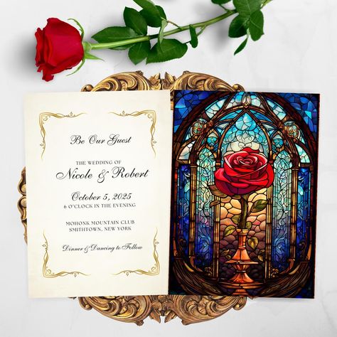 Respondez s’il vous plait 🕯️📖 #beautyandthebeast #disney #disneyprincess #wedding #weddinginspo #weddingideas Beauty And The Beast Quinceanera Invitations, Beauty And The Beast Table Set Up, Beauty And The Beast Wedding Color Palette, Invitation Decoration Ideas, Beauty And The Beast Invitations Quince, Beauty And The Beast Theme Wedding, Beauty And The Beast Bridal Shower Ideas, Beauty And The Beast Birthday Party, Beauty And The Beast Invitations