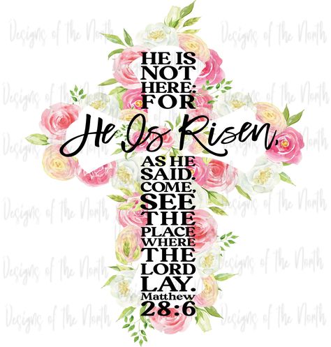 He Has Risen, Easter Wallpaper, Easter Images, Easter Clipart, Easter Cross, He Is Risen, Bible Verses Quotes Inspirational, Christian Quotes Inspirational, Verse Quotes