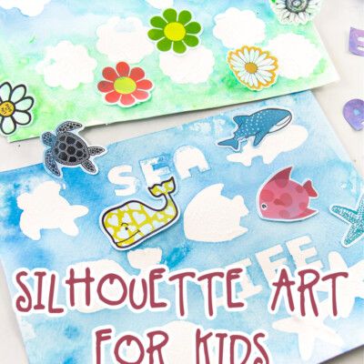 Easy Spray Bottle Silhouette Art for Kids • Kids Activities Blog Spray Bottle Art, Spray Bottle Painting, Bottle Silhouette, Painting Silhouette, Shaving Cream Painting, Family Literacy Night, Sidewalk Paint, Party Blowers, Family Literacy