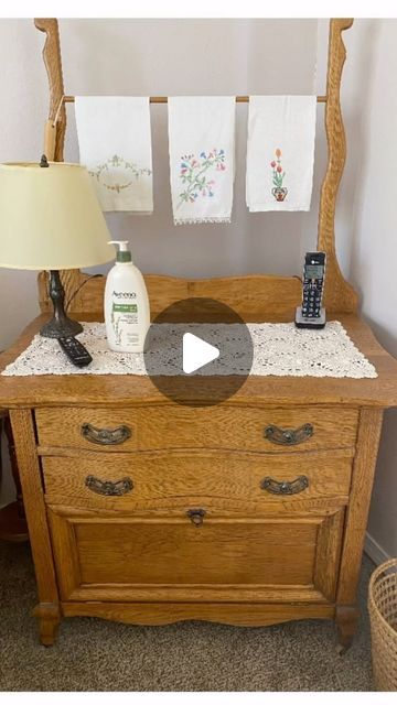 15 likes, 3 comments - flipflop_farmer_az on May 25, 2024: "I turned my grandparents’ wash stand into our coffee bar. This washstand was in the corner of their bedroom for as long as I can remember....". Antique Wash Stand Coffee Bar, Wash Stand, Coffee Bar, Farmer, Bar, Coffee, Bedroom, Turn Ons, Canning