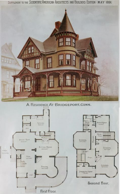 Old Victorian House, Victorian House Plans, Sims 4 House Plans, Vintage House Plans, Casas The Sims 4, Sims 4 House Design, Property Brothers, Casas Coloniales, Sims Building