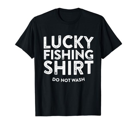 PRICES MAY VARY. Perfect Gift Idea for everyone who loves fishing - Lucky Fishing Shirt Do Not Wash Shirt. Cool gag present from kids, daughter, son, wife, mom for daddy, dad, papa, father, husband, boyfriend, friend, buddy, boy, adult, grandpa on Birthday / Christmas Novelty Funny Lucky Fishing Shirt TShirt. Catch your biggest fish ever. Complete your collection of fishing accessories for him / her (gear, costume, necklace, fun bass hat, charm, collar, keychain, coffee mug, sign, flag, decal, t Mens Presents, Fisherman Gifts, Funny Fishing, Fishing Humor, Fishing Shirts, Pattern Drawing, Branded T Shirts, Return Policy, Print Patterns