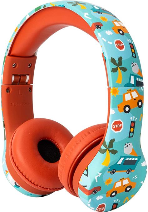 Toddler Headphones, Comfortable Headphones, Headphone Splitter, Mom Video, Presents For Boys, Kids Headphones, Orange Fits, Kids Electronics, Ipad Kids