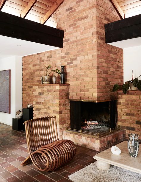 Pop And Scott, 60s House, Mount Martha, Timber Ceiling, Terrazzo Tiles, Melbourne House, Mornington Peninsula, Beautiful Cottages, Inner City