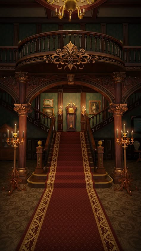 Vampire House, Manor Interior, Vampire Castle, Castle Background, Episode Backgrounds, Fantasy Rooms, Castle Aesthetic, Castles Interior, Victorian Mansions