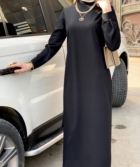 Modesty Dress, Designer Dresses Elegant, Modest Fashion Hijab, Muslim Women Fashion, Islamic Dress, Muslimah Fashion Outfits, Dress Aesthetic, Basic Dress, Muslimah Fashion