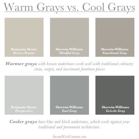 Résultat de recherche d'images pour "warm grey cool grey" Bedroom Colour Schemes Warm, Big Houses Interior, Interior Paint Colors For Living Room, Warm Grey Paint Colors, Warm Gray Paint, Interior Paint Colors Schemes, Mindful Gray, Interior Design Games, Pintura Exterior