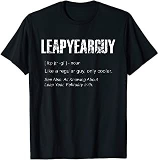 Amazon.com: Leap Year Birthday Shirt Leap Day February 29th: Clothing, Shoes & Jewelry Leap Year Birthday Quotes, Leap Year Birthday, Funny Definition, Grandpa Funny, Leap Year, Birthday Quotes Funny, Novelty Shirts, Father's Day T Shirts, Vneck Tshirt Women