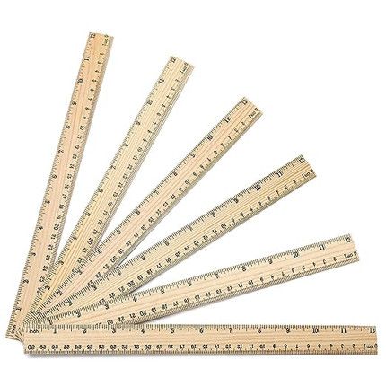 How to Make First Day of School Flags - amanda party + home Wooden Ruler, Drafting Tools, Ruler Set, Inch Ruler, Architectural Drawing, Teaching Aids, Measurement Tools, Wood Material, Teaching Materials