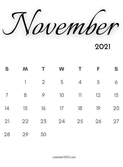 November 2021 Calligraphy Calendar - Free Printable Calendar Templates Nov Calendar, Free Calendar Download, Calligraphy Calendar, Printable Calendar Design, Free Printable Calendar Templates, Blank Monthly Calendar, Calendar Pictures, Blank Calendar Template, Calendar Download