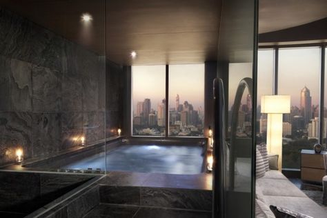 Apartamento New York, Bangkok Hotel, غرفة ملابس, Dream House Rooms, Bathroom Design Luxury, Dream Bathrooms, Luxury Homes Dream Houses, Dream Apartment, Dream House Interior