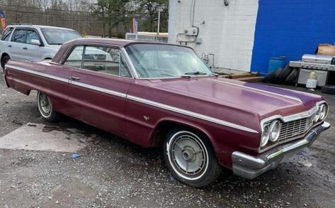 This 1964 Impala SS is an original, one-owner survivor! Who'll be the next person to call this iconic automobile their own? #Chevrolet, #Impala 1964 Impala Ss, 1964 Chevy Impala Ss, Barn Find Cars, Chevy Impala Ss, Collector Cars For Sale, 64 Impala, Tape Deck, Impala Ss, Find People