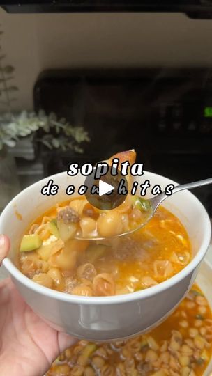 100K views · 13K reactions | sopita de conchitas 😋 perfect for this weather. 

#recetasmexicanas #recetasfaciles #recetascaseras #paratii #fyp #easyrecipes #mexicanrecipes #recetasdesopita #sopadeconchitas #reels #fyp #explore | 🌶️essica | Recipes & More 🌮 Sopas Mexican, Sopita Recipe Mexican, Soups Stews, Goulash, Jambalaya, Mexican Style, Gumbo, Mexican Dishes, Mexican Food