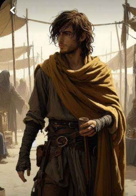 Dnd Pirate Art, Healing Factor, Desert Clothing, Fantasy Adventurer, Pirate Art, Fantasy Male, Fantasy Warrior, Character Design Male, Fantasy Inspiration