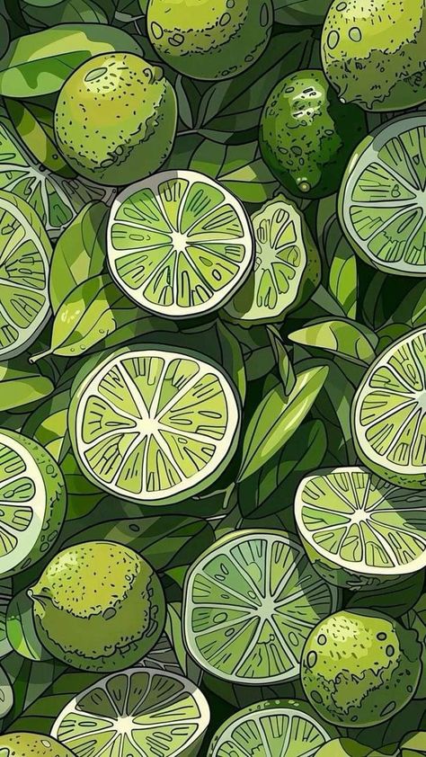 Phone Background Green Aesthetic, Green Lemon Aesthetic, Green Lemon Wallpaper, Lemon Green Wallpaper, Wallpapers Beach, Lemons Wallpaper, Office Prank, Your Wallpaper, Wallpapers Android