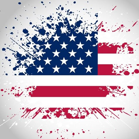 American Flag Art, America Independence Day, Patriotic Pictures, Independence Day Images, Sticker Transparent, Flag Art, American Flag Background, Flag Background, Cricut Projects Vinyl