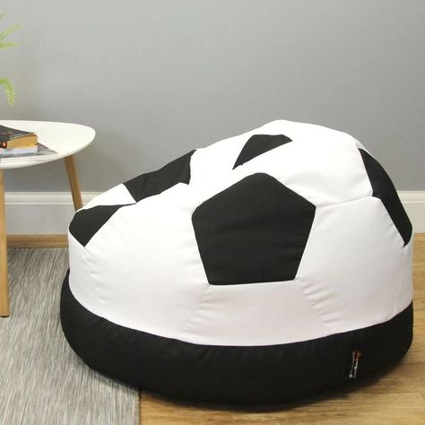 Ideal for any aspiring footballers or fanatics, these football bean bags are comfortable and incredibly eye-catching. Made from soft, shower-proof and UV resistant material, our Indoor/Outdoor fabrics ensure the bean bags won’t be damaged by sun or rain. This fabric is extremely comfortable, looks great and is suitable for both a classroom or playground environment. Primary Size – 800mm Diameter Secondary Size – 900mm Diameter Football Bean Bag, Bean Bag Chairs, British Furniture, Bag Chairs, Outdoor Fabrics, Outdoor Bean Bag, Bean Bag Covers, The Beautiful Game, Bean Bags