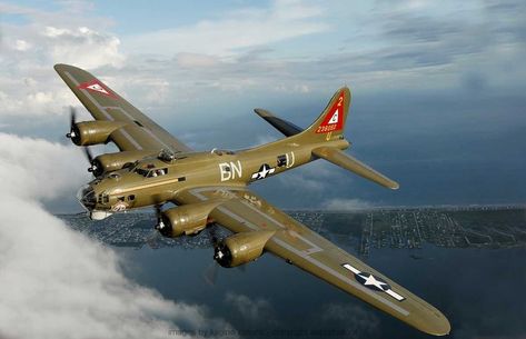 B-17 Flying Fortress Wwii Airplane, Old Planes, Flying Fortress, Wwii Plane, Military Airplane, Ww2 Planes, Air Plane, B 17, Aircraft Art