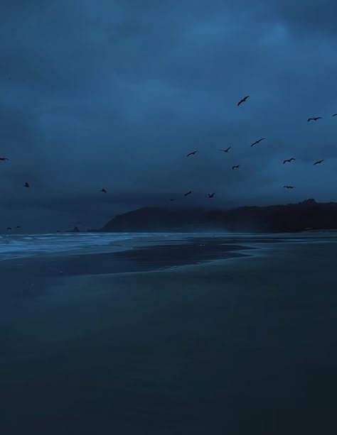 Dull Blue Aesthetic, Middle Of Nowhere Aesthetic, Sea At Night Aesthetic, Blue Storm Aesthetic, Blue Nature Aesthetic, Foggy Blue Aesthetic, Blue Hour Background, Dark Ocean Aesthetic, Blue Foggy Aesthetic