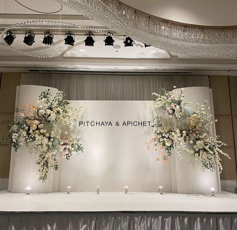 Timeless Wedding Backdrop, Large Wedding Backdrop, Classic Wedding Backdrop, Luxury Wedding Backdrop, Photo Booth Design, Church Wedding Flowers, Reception Backdrop, Wedding Reception Backdrop, Photo Backdrop Wedding