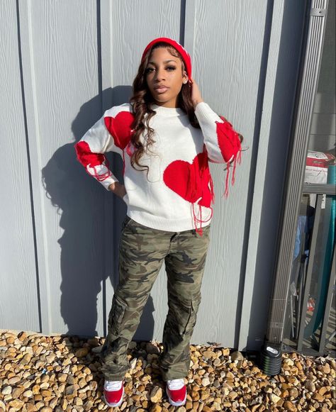 Red White Outfit, Day Outfits Casual, Valentines Day Outfits, Cute Nike Outfits, Fly Outfit, Day Outfits, Cute Lazy Day Outfits, Cute Lazy Outfits, Swag Outfits For Girls