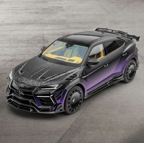 Lamborghini Urus Venatus, Apollo Evo, Lamborghini Urus Mansory, Lamborghini Design, Apollo Ie, Suv Models, Lamborghini Urus, High Performance Cars, Purple Accents