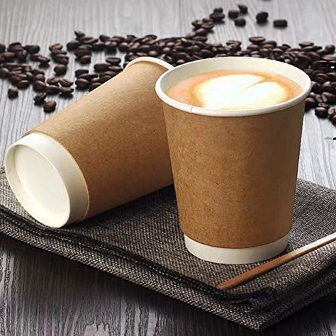 Coffee Disposable Cups, Coffee In Paper Cup, Coffee Takeaway Cup, Coffee Paper Cup, Fiber Drinks, Coffee Cups With Lids, Paper Coffee Cups, Cocoa Drink, Spices Packaging