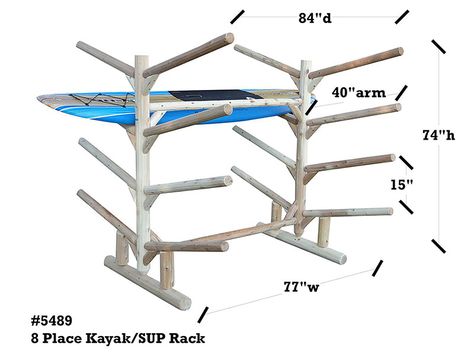 Diy Kayak Storage Rack, Diy Kayak Storage, Boat Rack, Kayak Hoist, Paddle Board Storage, Paddleboard Rack, Jacket Storage, Canoe Storage, Canoe Rack